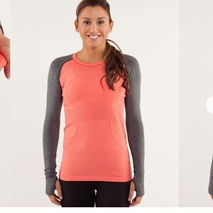 Lululemon Swiftly Long Sleeve Tee. Size 4